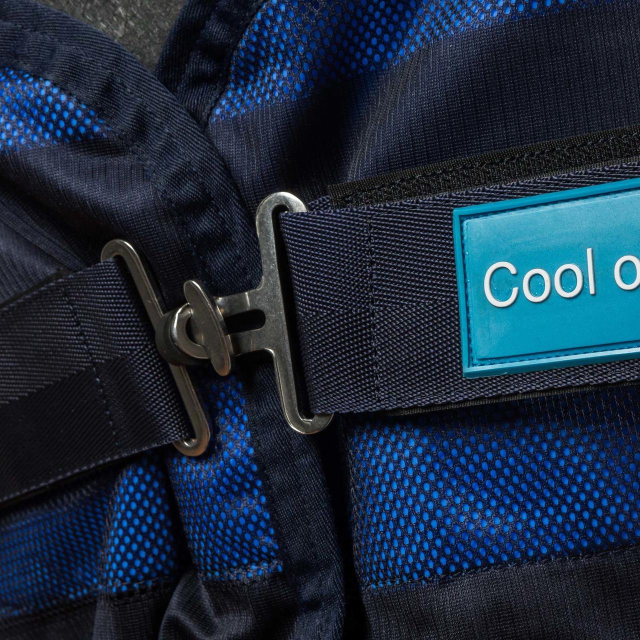 Cool on Track Coperta rinfrescante pe cavalli