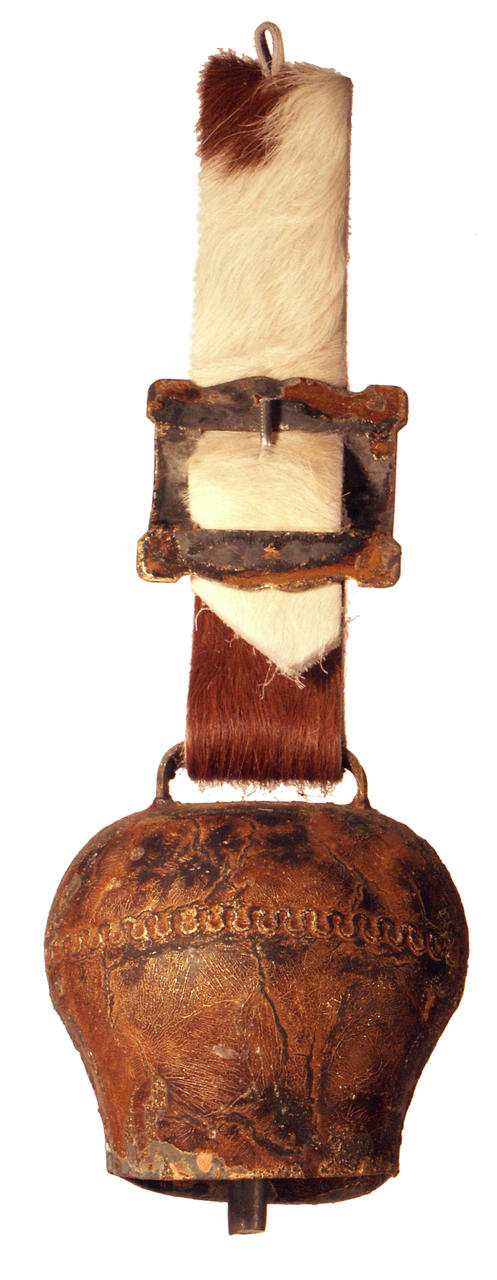 glockenschmiede STUBAI Souvenirschelle mit Fellband