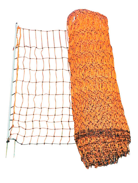 Kerbl Rete per pollame, alta 112 cm, 50 m, elettrificabile