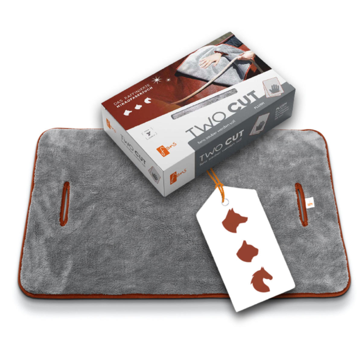 fens Panno in microfibra TWO CUT Plush