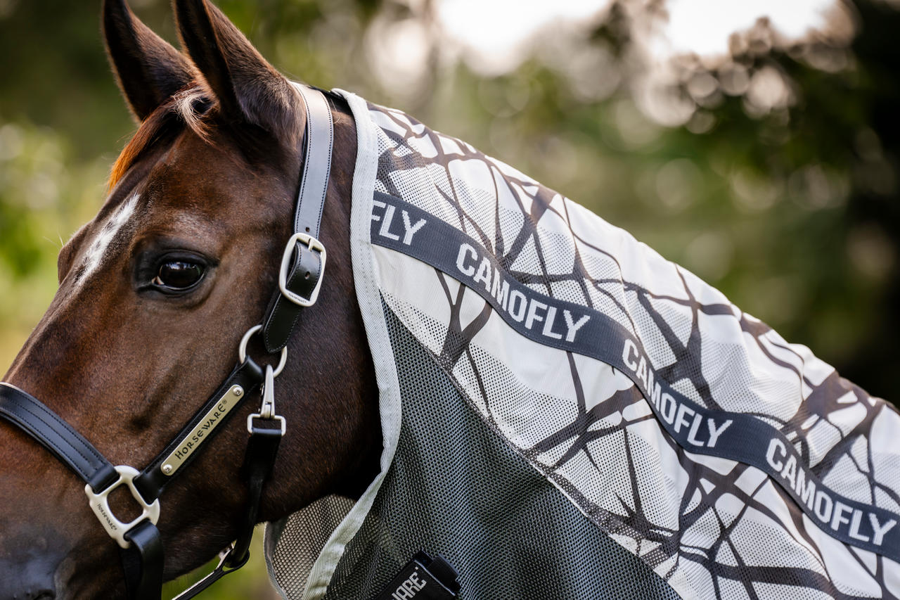 Horseware Coperta antimosche Amigo CamoFly Plus