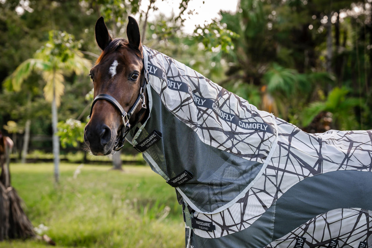 Horseware Coperta antimosche Amigo CamoFly Plus