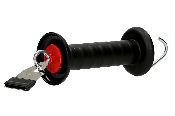 Litzclip Maniglia per cancelli, di alta qualità, per nastri da 40 mm Litzclip Maniglia per cancelli, di alta qualità, per nastri da 40 mm