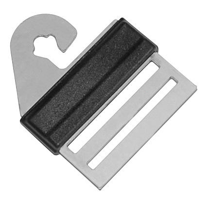 Litzclip Connettore a nastro 40 mm per maniglia del cancello Litzclip Connettore a nastro 40 mm per maniglia del cancello
