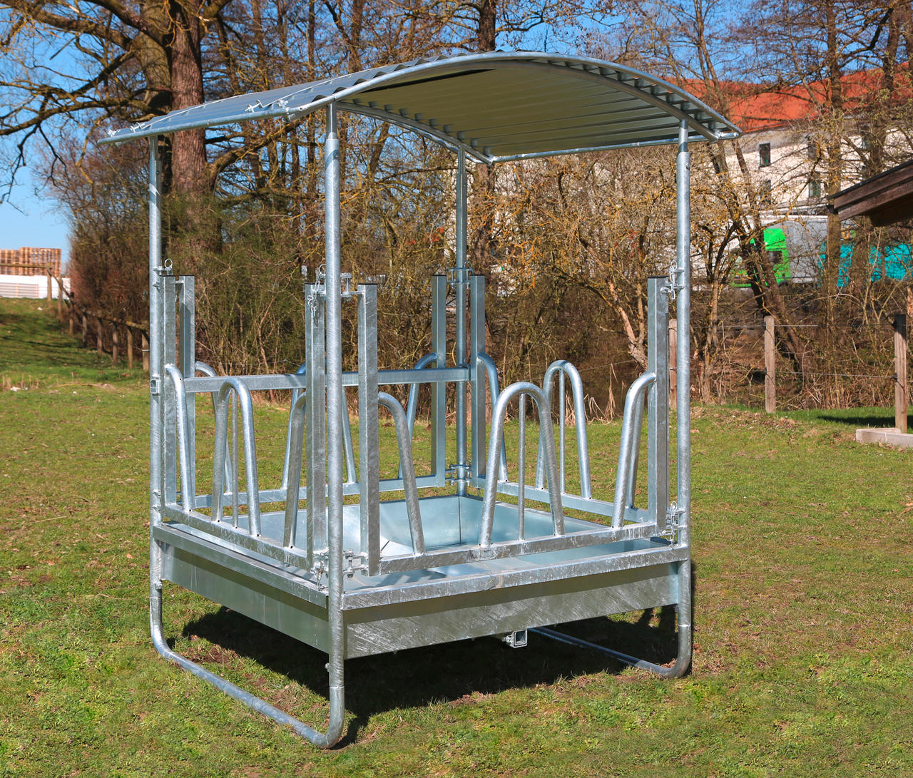 Kerbl Viereckraufe HOBBY 1,5 x 1,5 x 2,4 m Kerbl Viereckraufe HOBBY 1,5 x 1,5 x 2,4 m