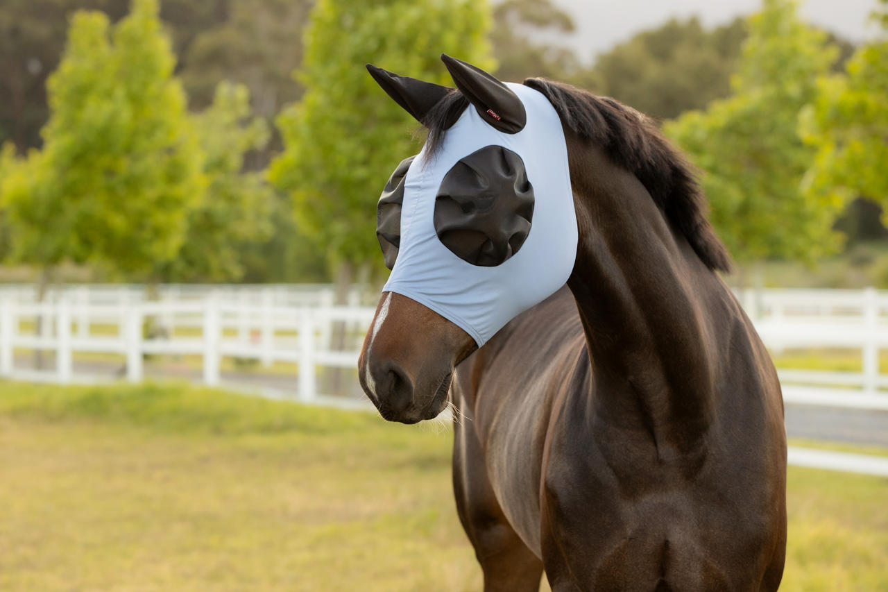 LeMieux Masque anti-mouches Bug Relief Half Fly Mask