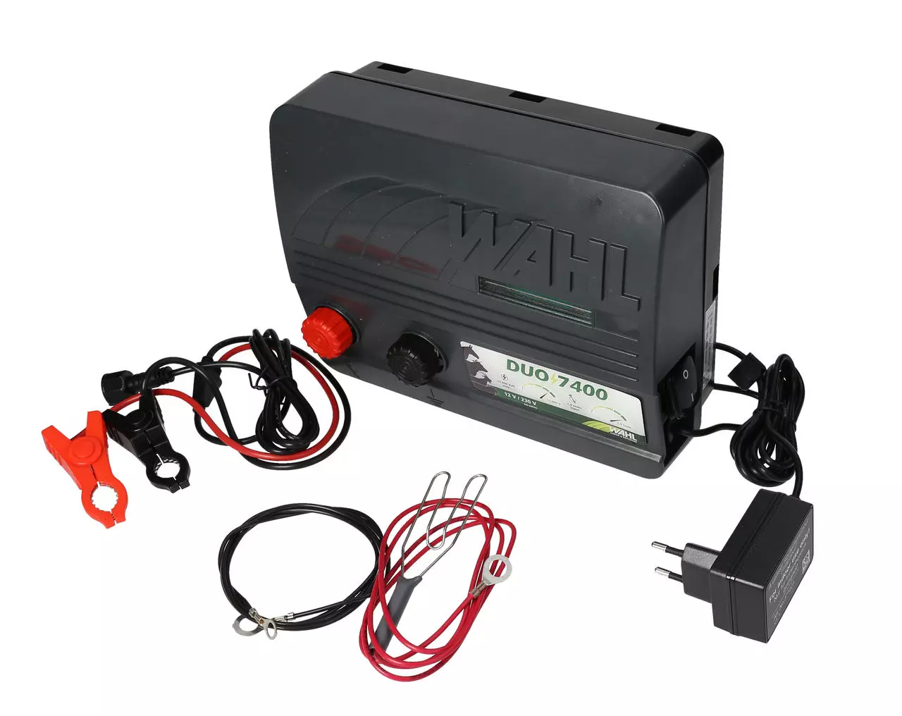WAHL-FENCE DUO 7400 - 12 V / 230 V Weidezaungerät