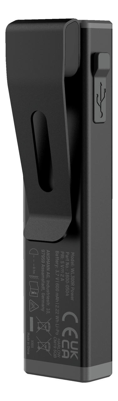 Ansmann Lampada da lavoro WL500R mini