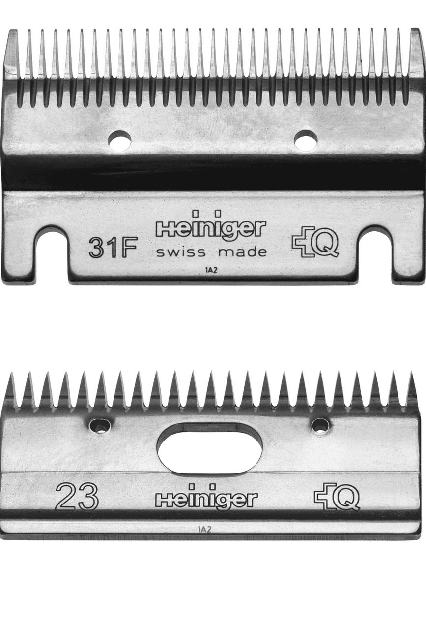 Heiniger Set lame tosatrici 31F/23 Heiniger Set lame tosatrici 31F/23