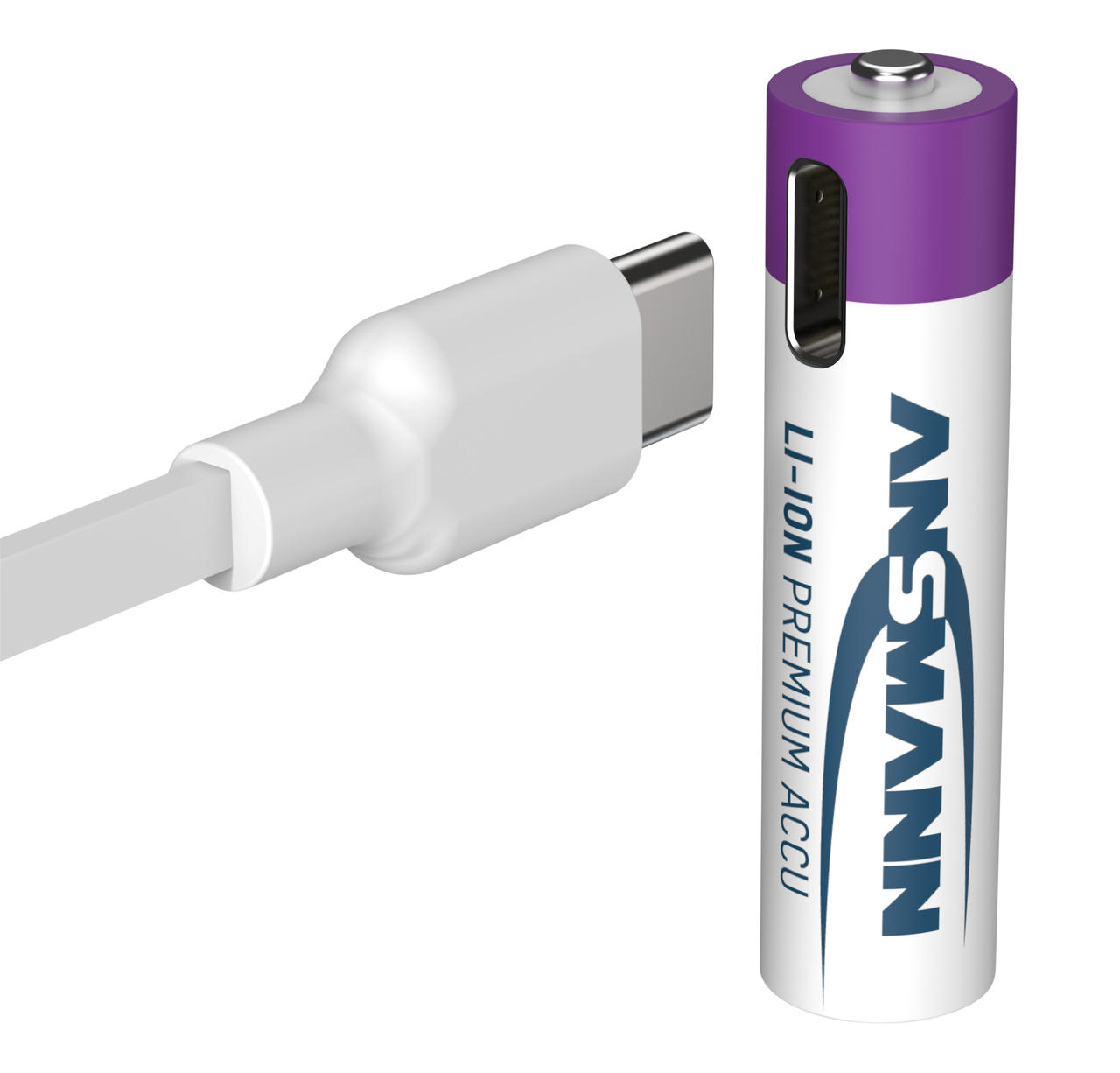 Ansmann Batterie agli ioni di litio – formato Micro AAA
