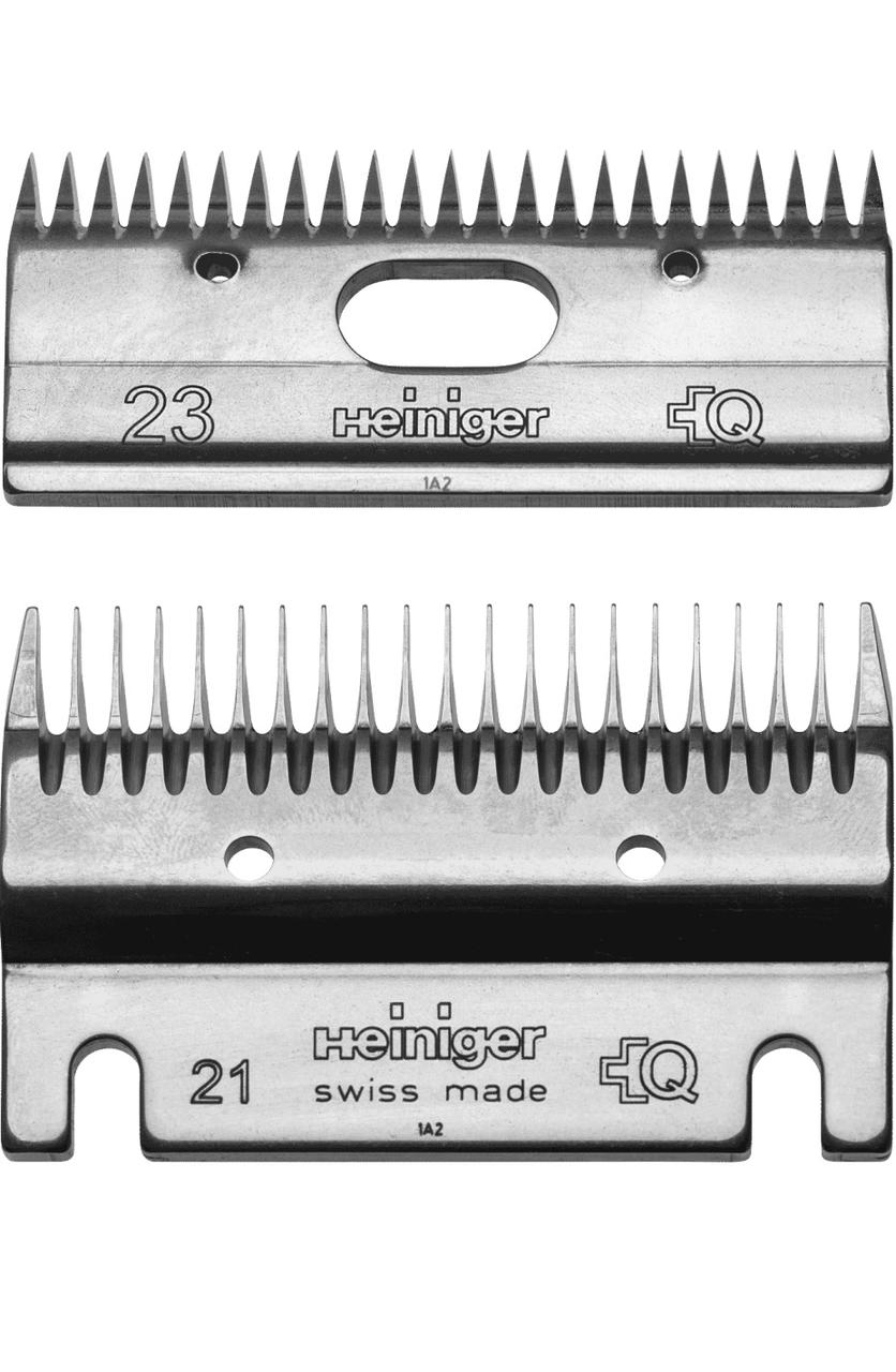 Heiniger Set lame per tosatrici 21/23 denti Heiniger Set lame per tosatrici 21/23 denti