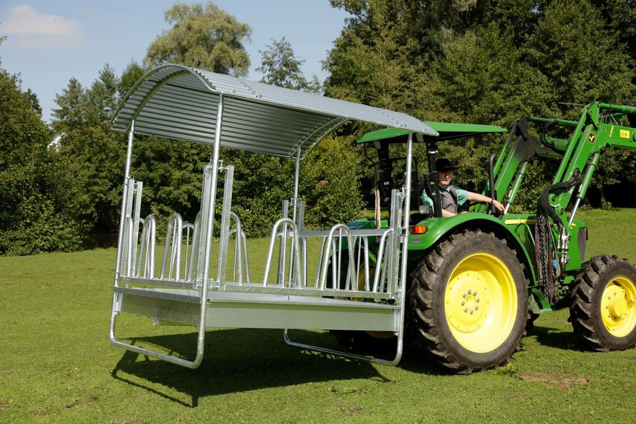 Kerbl Viereckraufe Standard 2,3 x 2,3 x 2,5 m
