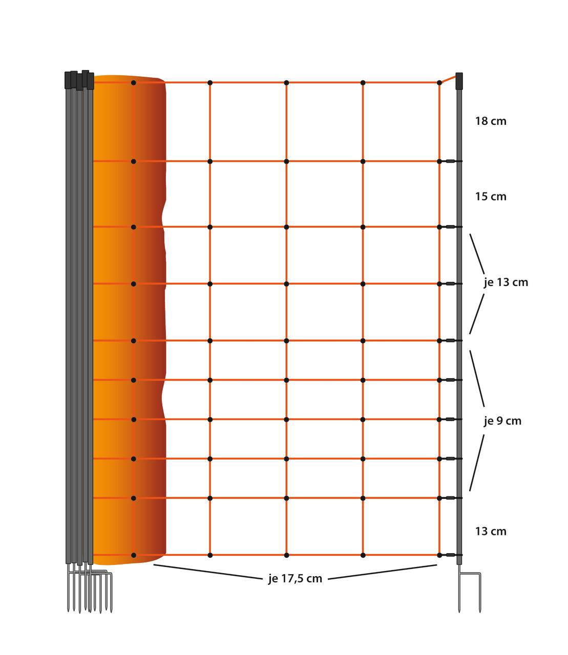 AKO OVINET – rete per ovini, alta 108 cm