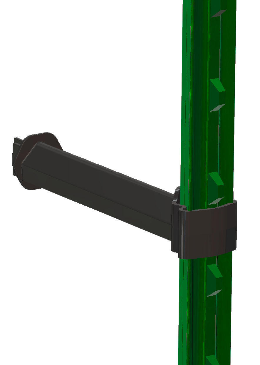 AKO Isolatore posteriore per pali a T – 7 cm