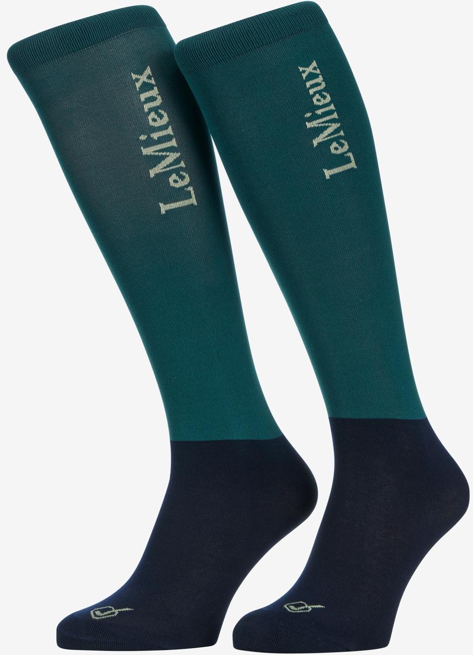 LeMieux Chaussettes de concours, lot de 2
