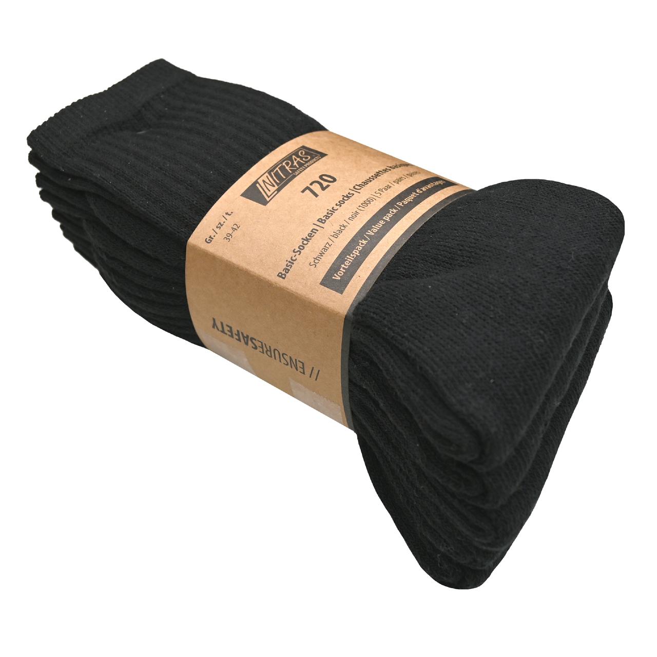Nitras Basic Socken - 5er-Pack