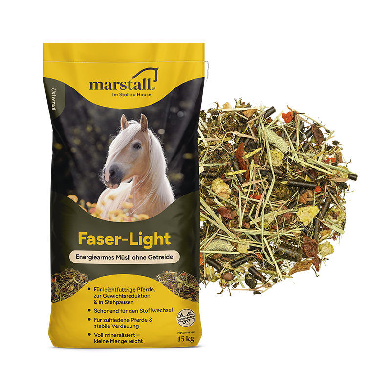 marstall Faser-Light - Pferdefutter 15 kg marstall Faser-Light - Pferdefutter 15 kg