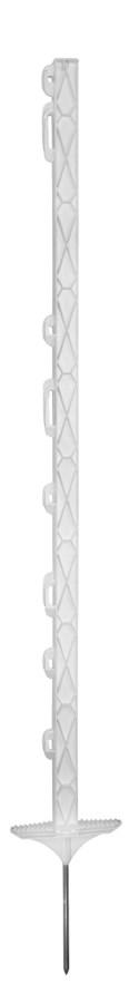 AKO Kunststoffpfahl TITAN 110cm, weiß - 5 ST