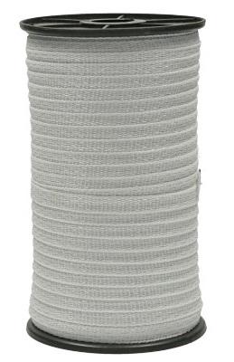 WAHL-FENCE Nastro per pascoli BASIC bianco - 10 mm/200 m