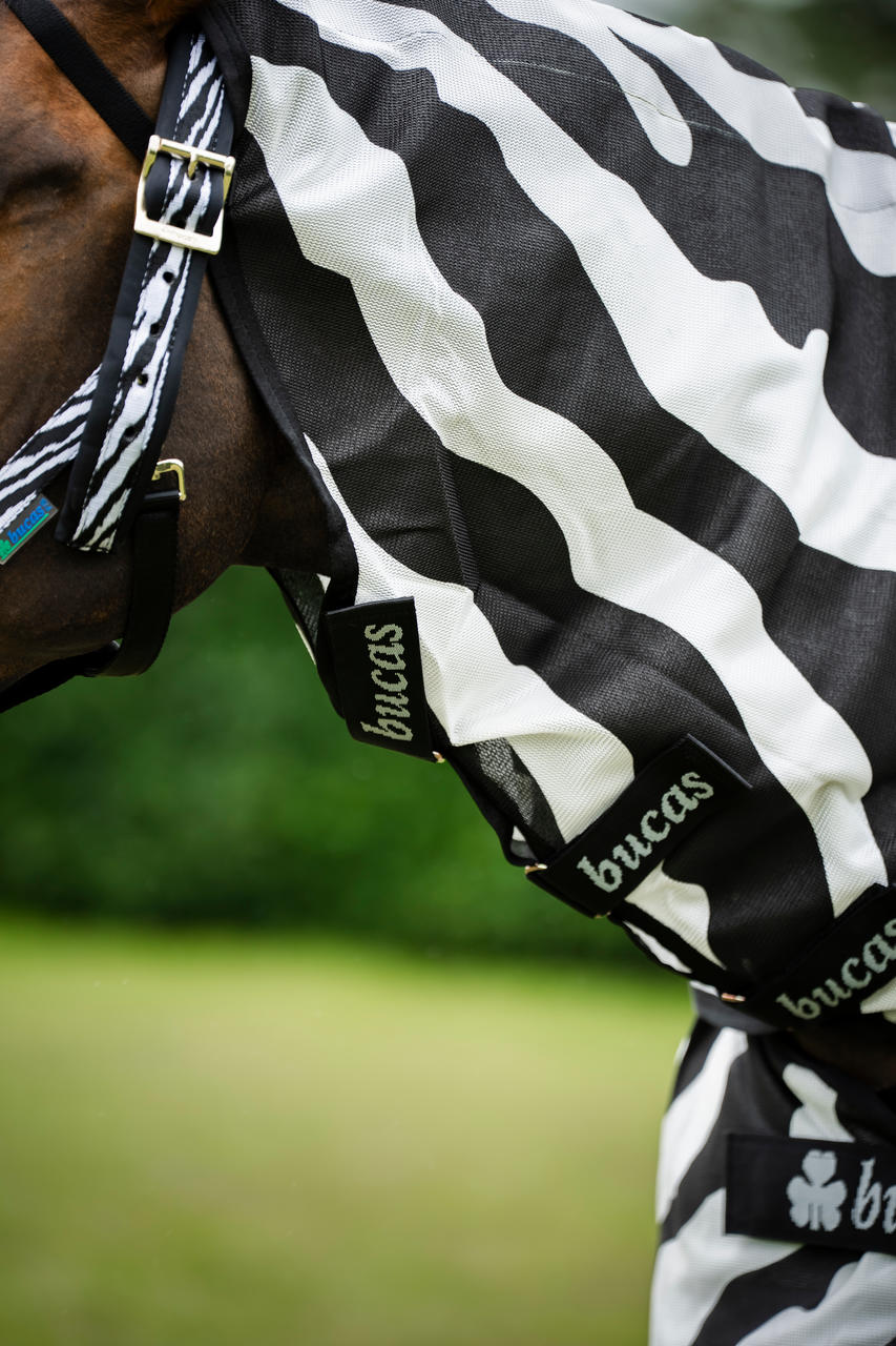 Bucas Buzz-Off Zebra Full Neck