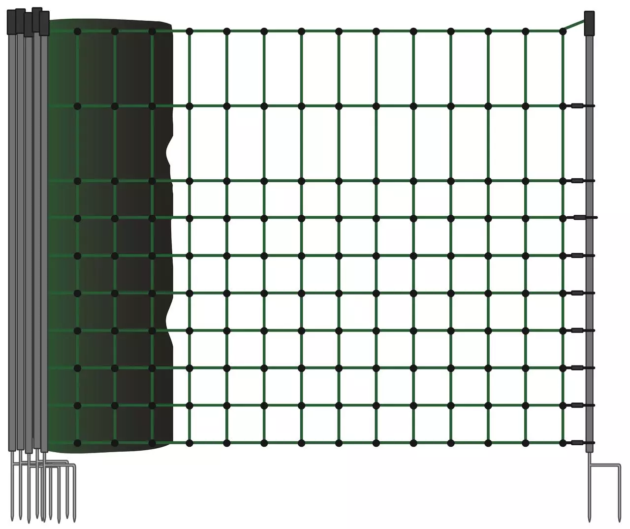 Kerbl Kaninchennetz 65 cm x 50 m Doppelspitze