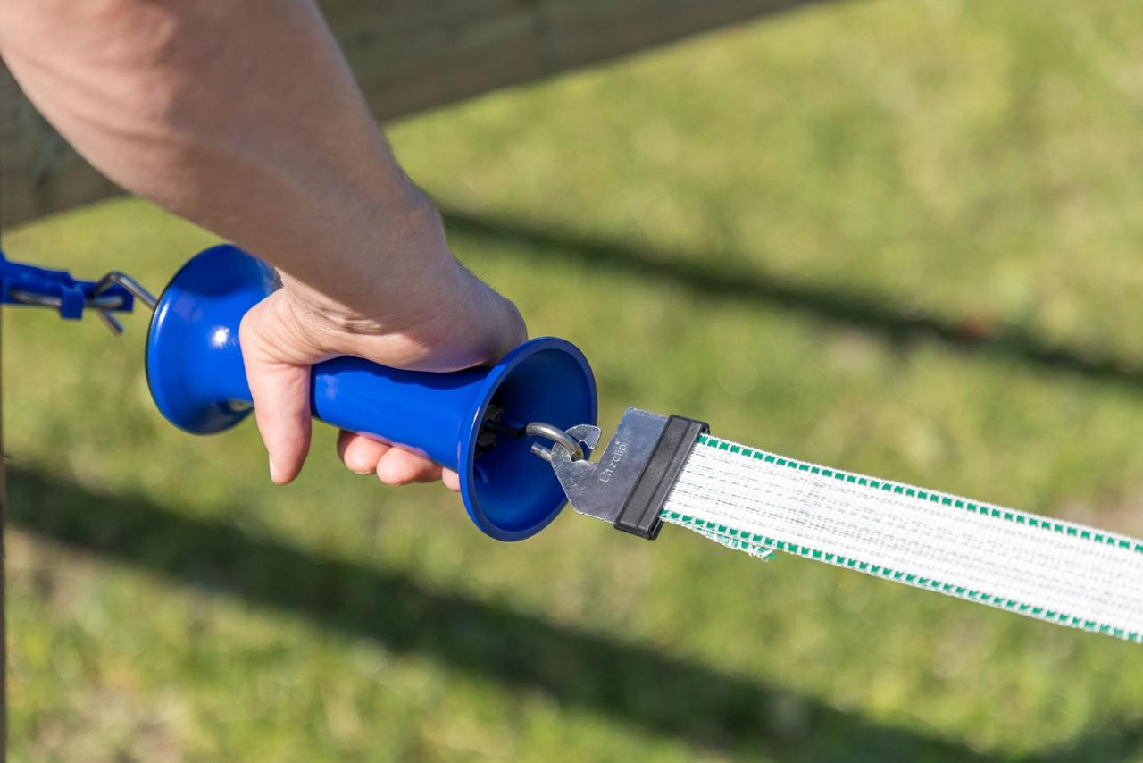 AKO Maniglia per cancelli Premium con connettore per nastri da 40 mm