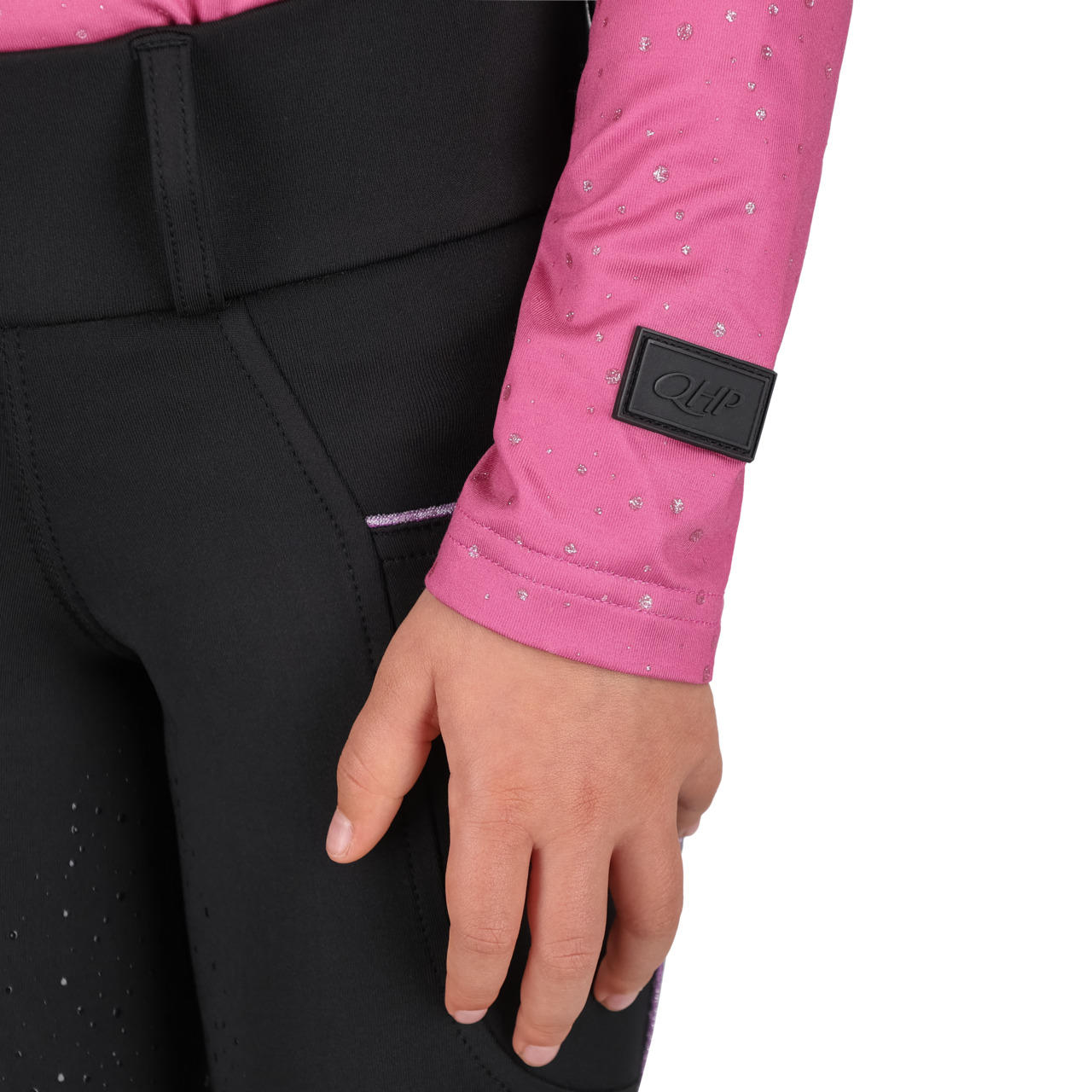 QHP Polo de sport manches longues Isalyn Junior