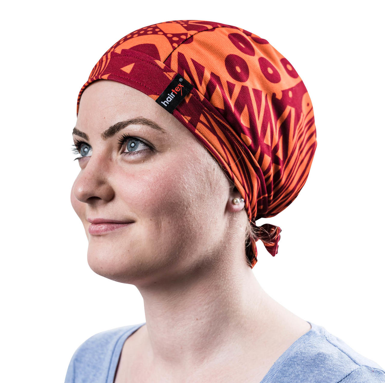 hairtex STALL-MÜTZE - Spezial, rot-orange,Frauen
