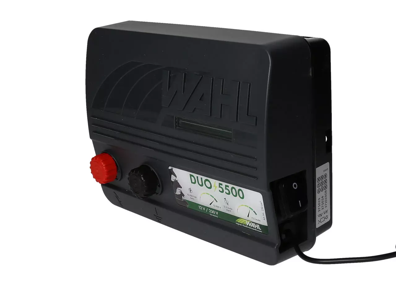 WAHL-FENCE DUO 5500 - 12 V / 230 V Weidezaungerät