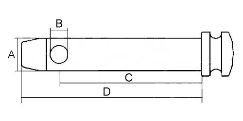 Oberlenkerbolzen Kat.3