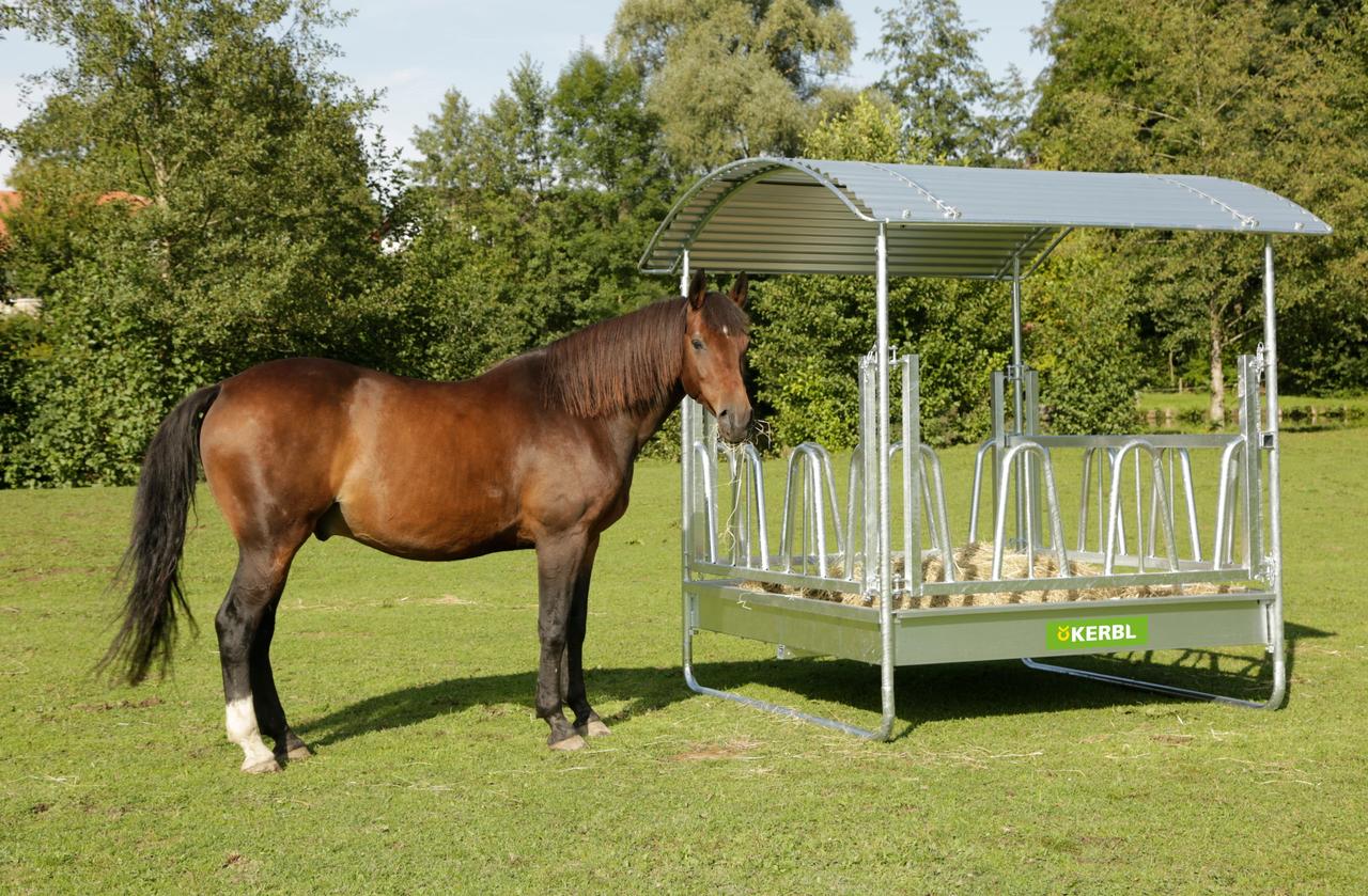 Kerbl Viereckraufe Standard 2,3 x 2,3 x 2,5 m