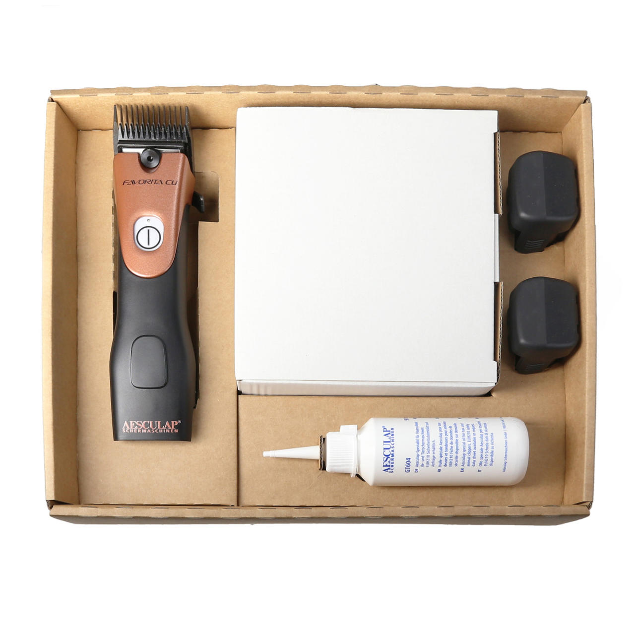 Aesculap Tondeuse sur batterie Favorita CLi, 2 batteries