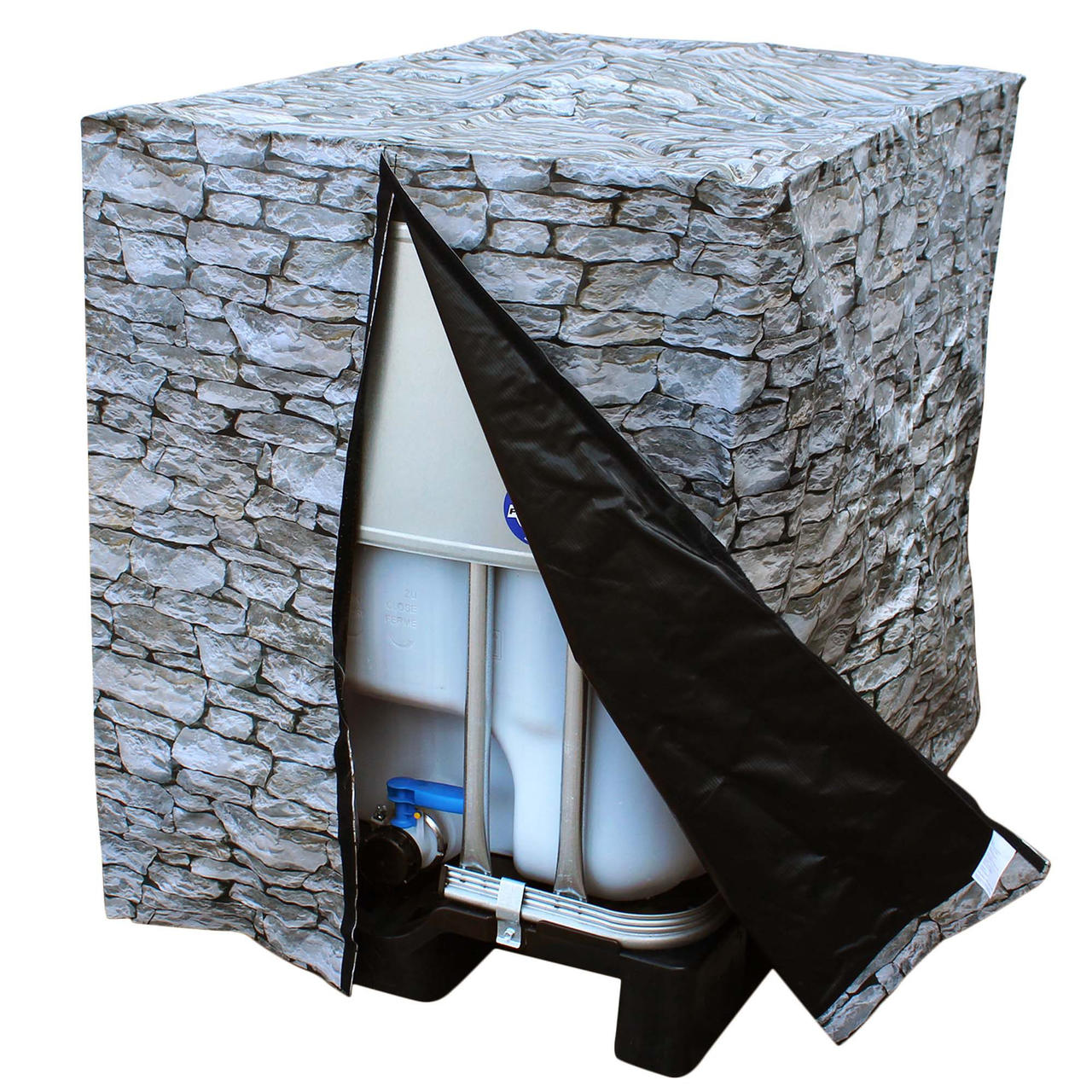 Coperchio Rocky design per IBC da 600 litri Coperchio Rocky design per IBC da 600 litri