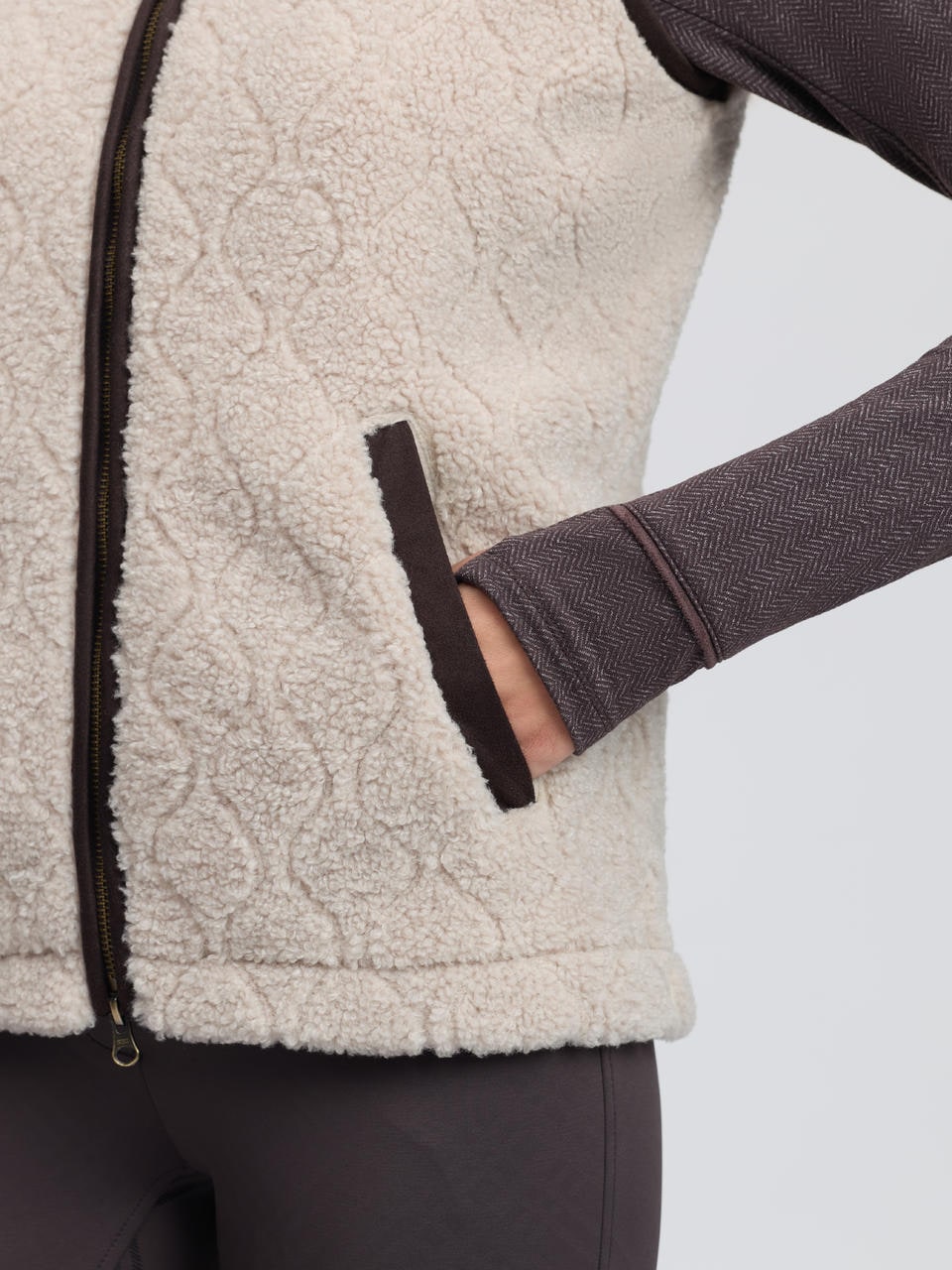 LeMieux Gilet en polaire Teddy Heritage