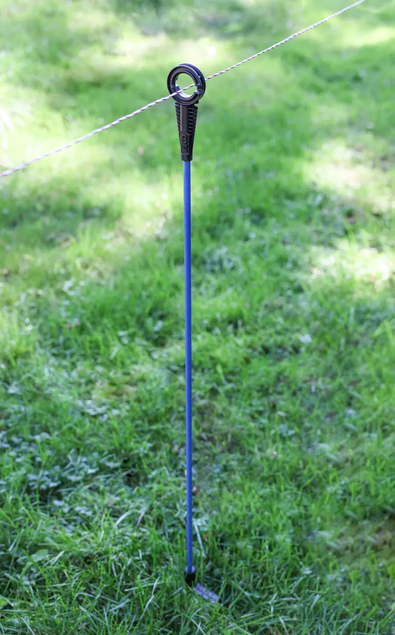 AKO Oval-Fiberglaspfahl Premium BLUE, 110 cm