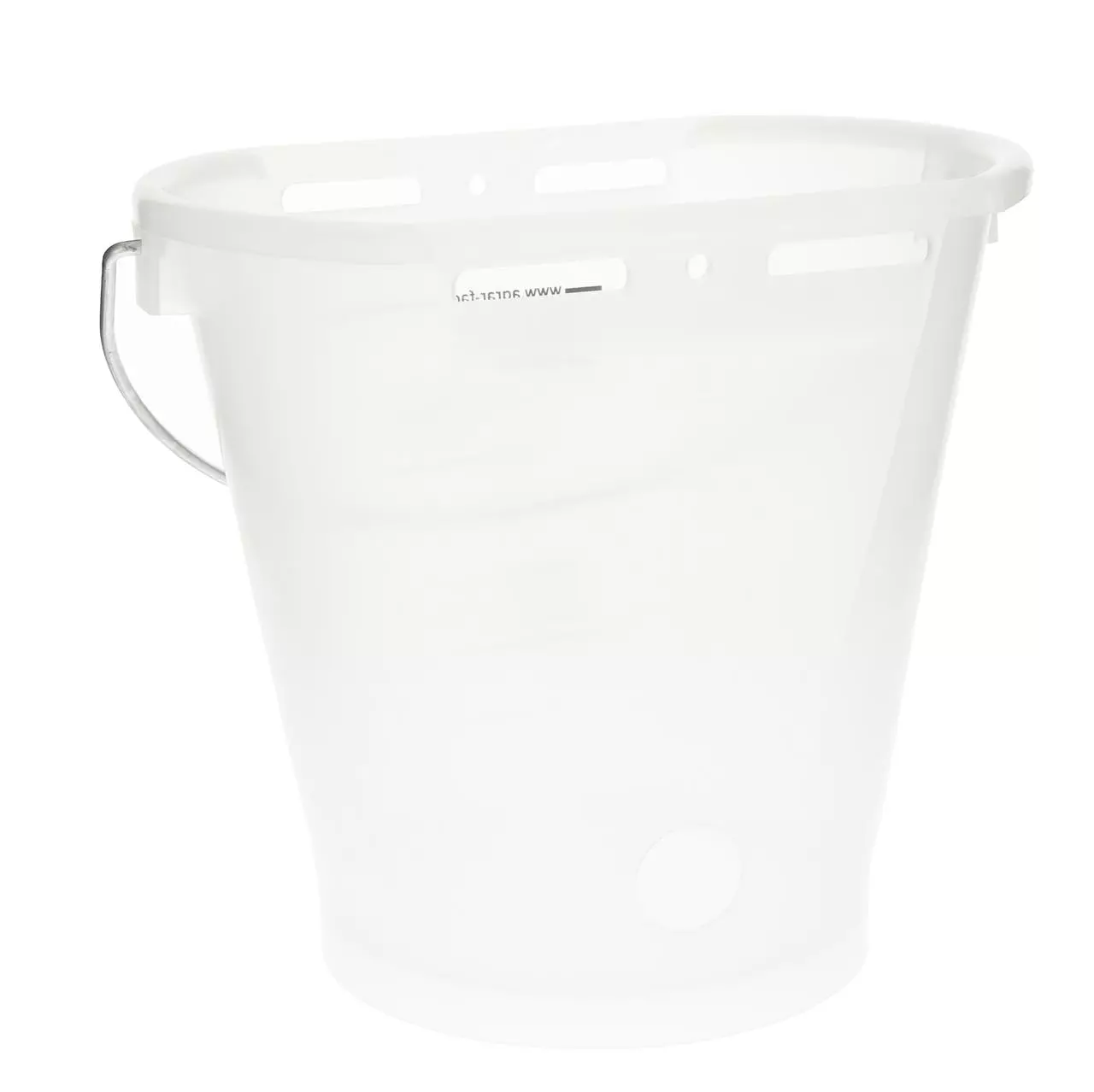 Hiko Kälbertränkeeimer Kunststoff,transparent