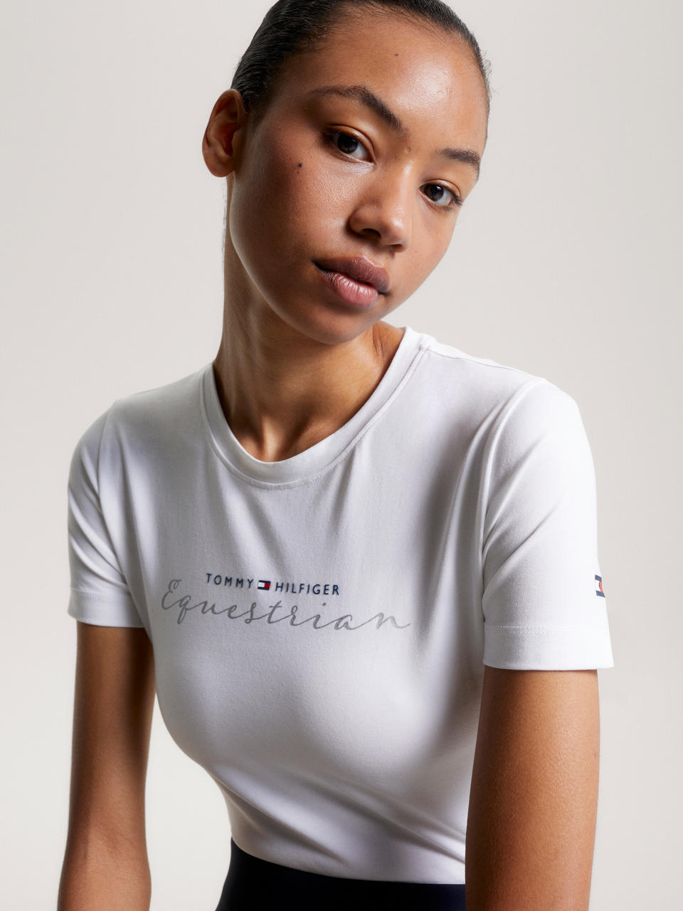 Tommy Hilfiger Maglietta grafica a manica corta Brooklyn Donna
