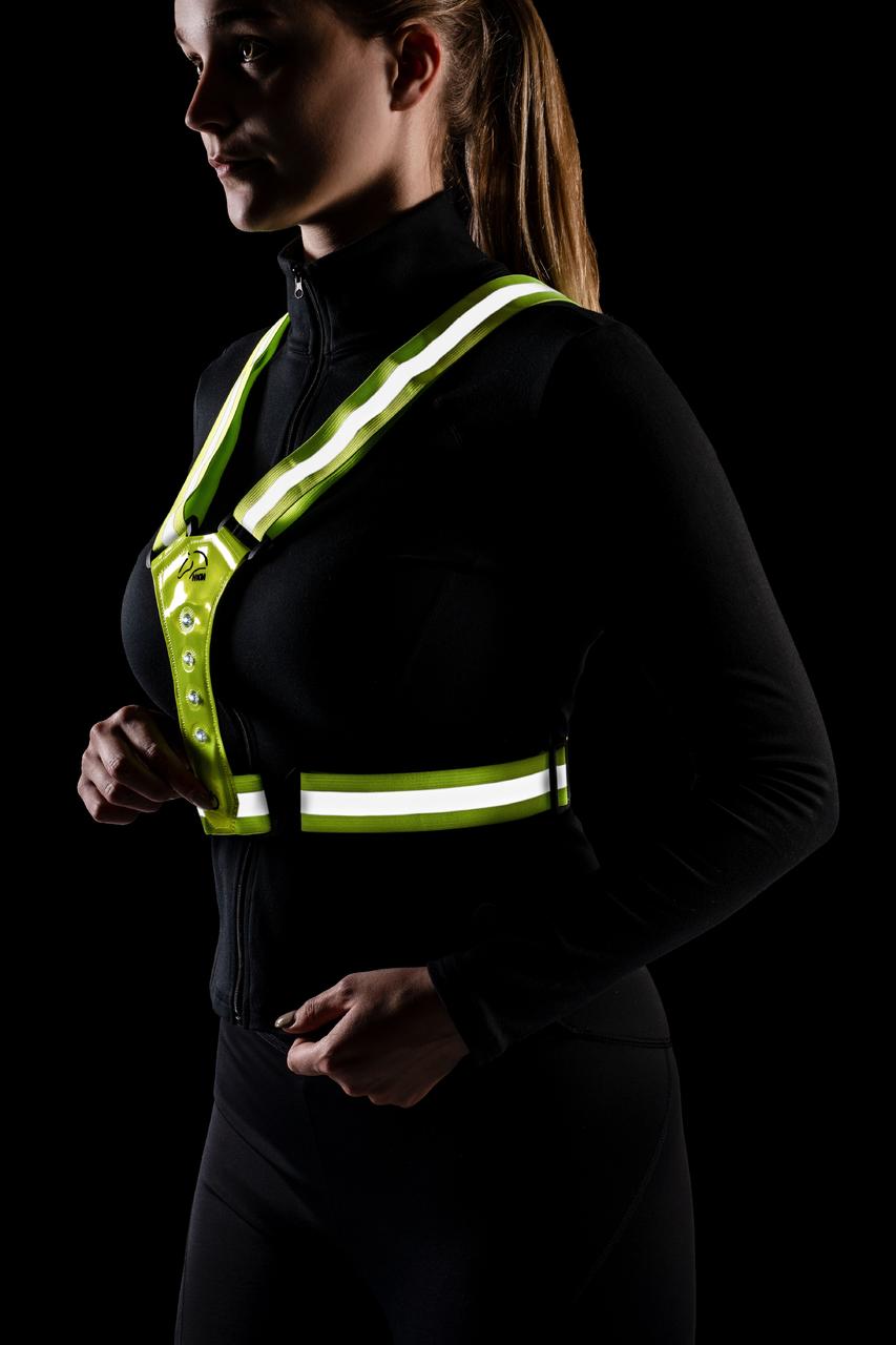 HKM LED-Leuchtweste