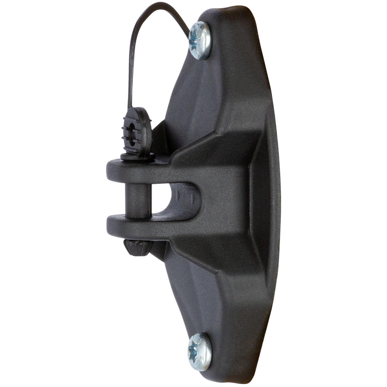 AKO ISOLATORE PIN-LOCK per pali in legno, nero