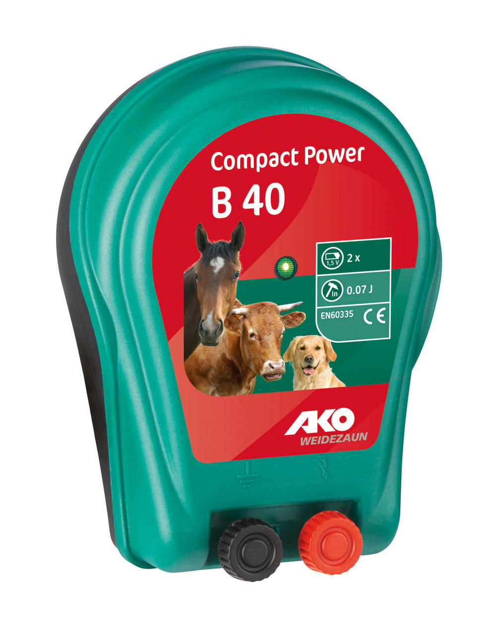 AKO Set di recinzione portatile per cavalli