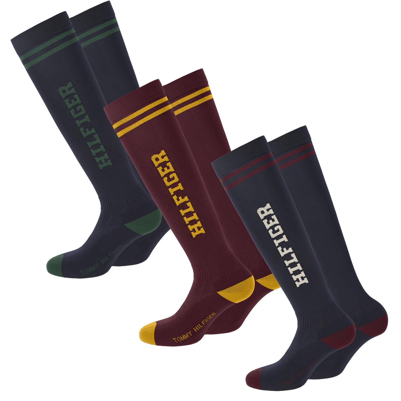 Tommy Hilfiger Drexel Varsity Riding Socks