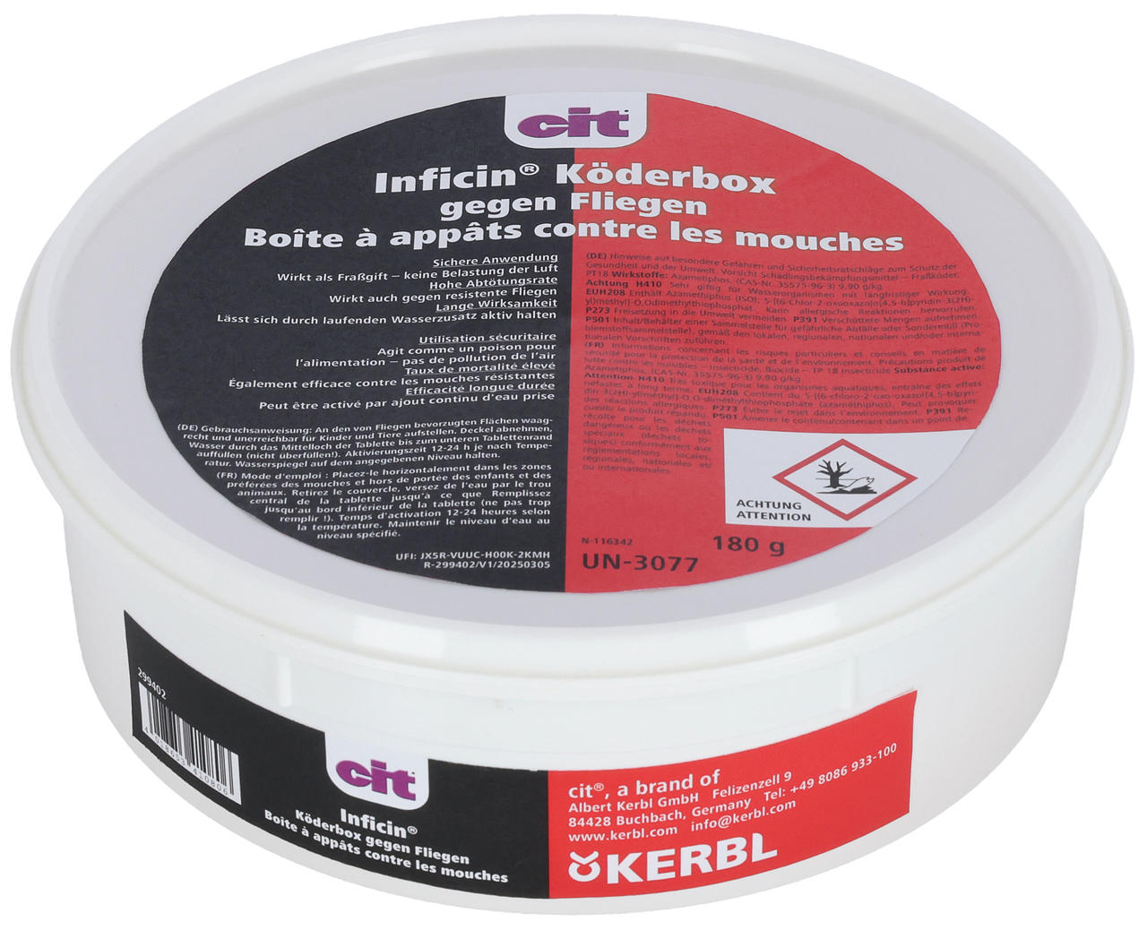 cit Inficin Köderbox - Stubenfliegen 180 g