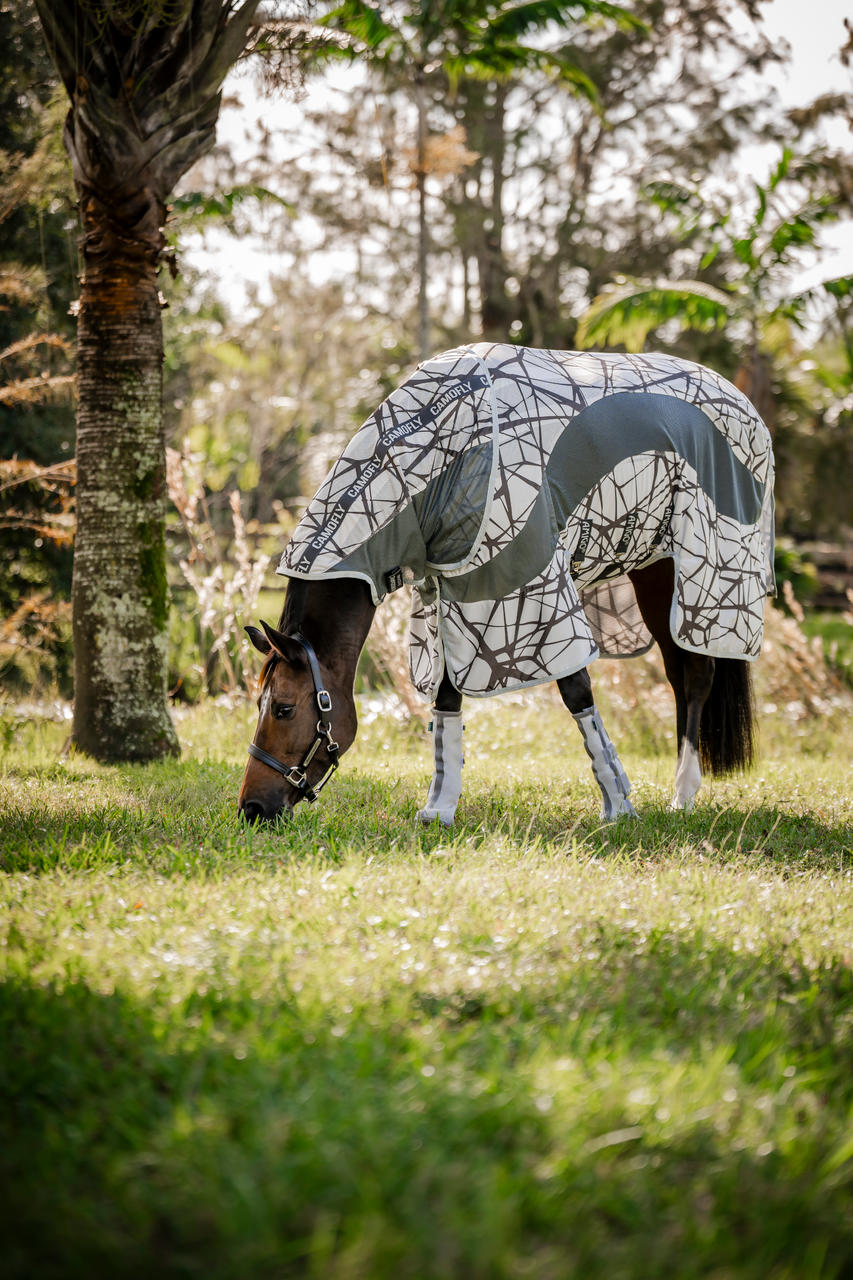 Horseware Couverture anti-mouches Amigo CamoFly Plus Horseware Couverture anti-mouches Amigo CamoFly Plus