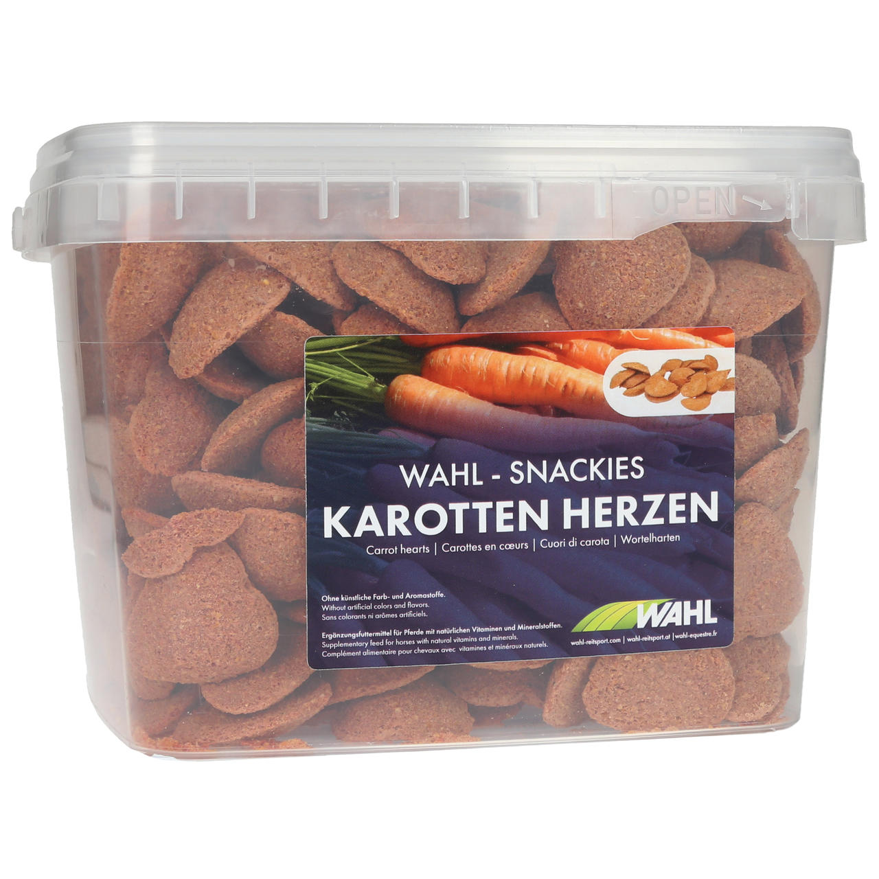 WAHL-Hausmarke Karotten Herzen - ca. 1,7 kg