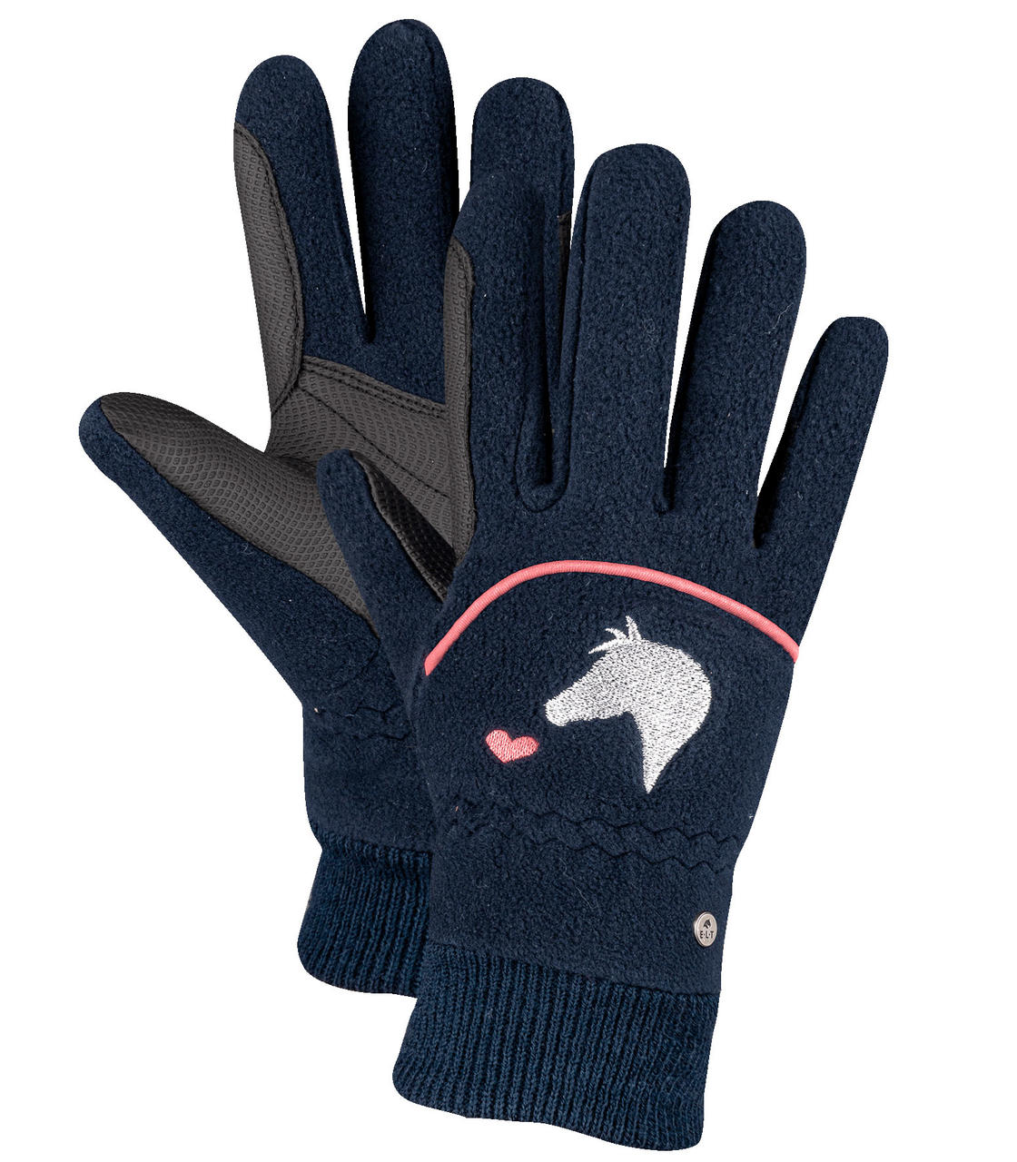 ELT Gants d’équitation en polaire Lucky Giselle, pour enfants
