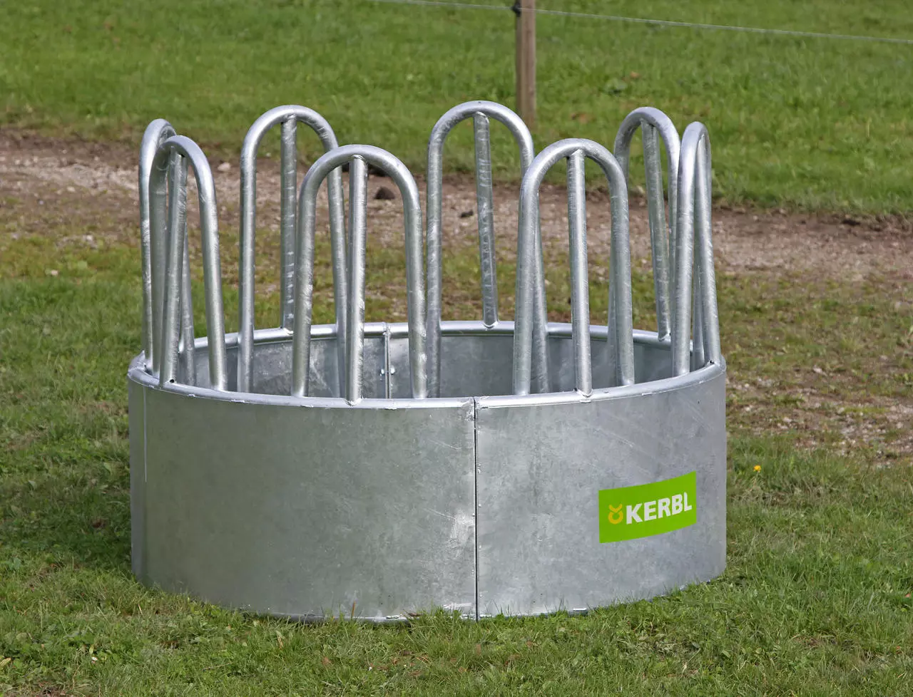 Kerbl Rundraufe mit 8 Fressplätzen