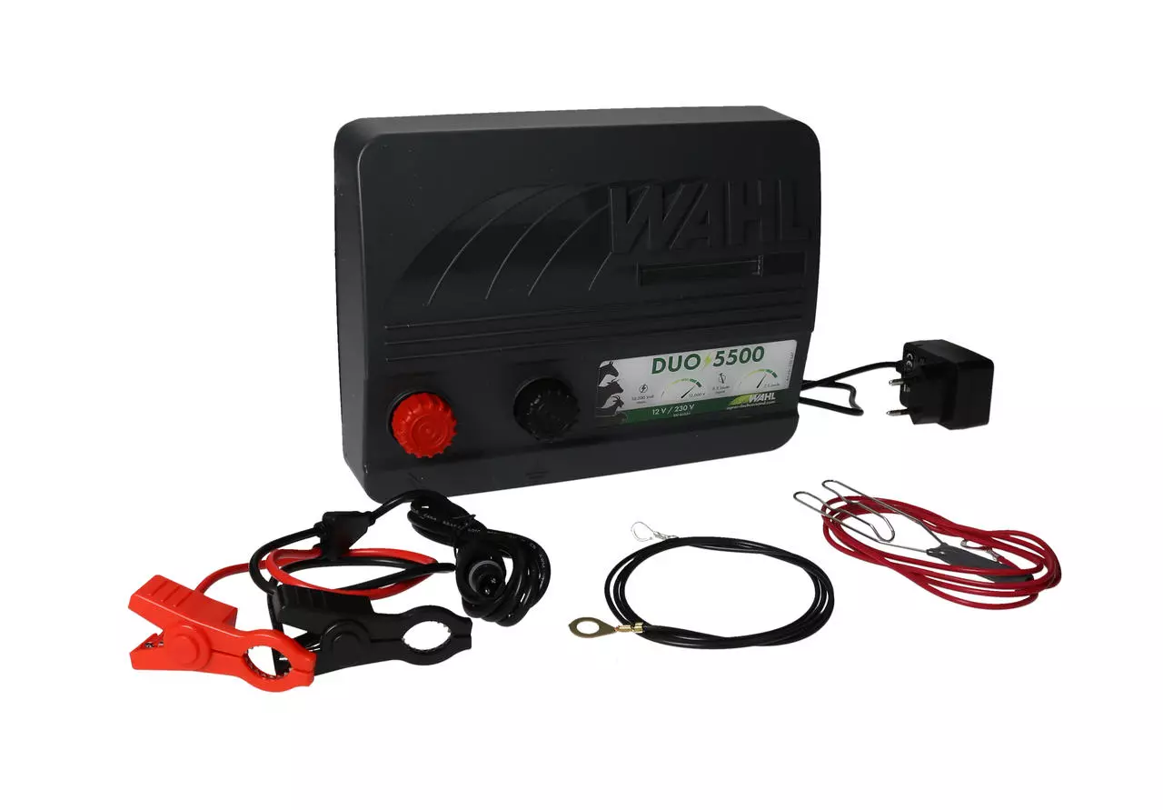 WAHL-FENCE DUO 5500 - 12 V / 230 V Weidezaungerät