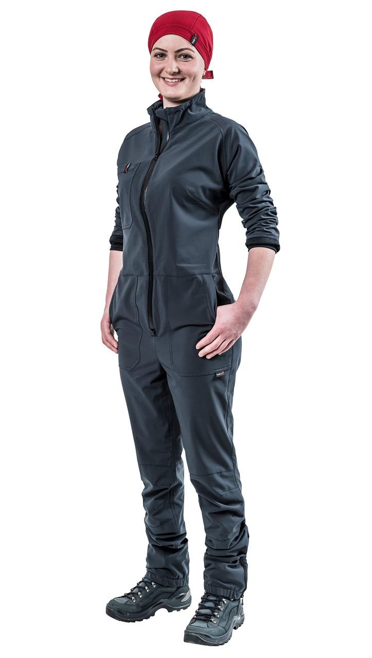 hairtex Overall Damen - anthrazit