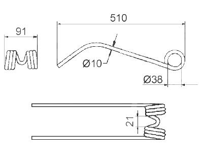 Schwaderzinken NIEMEYER RH 311 D