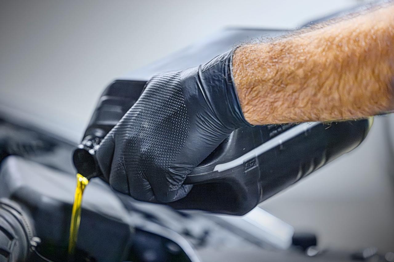 Kerbl Gants à usage unique X-Grip Black